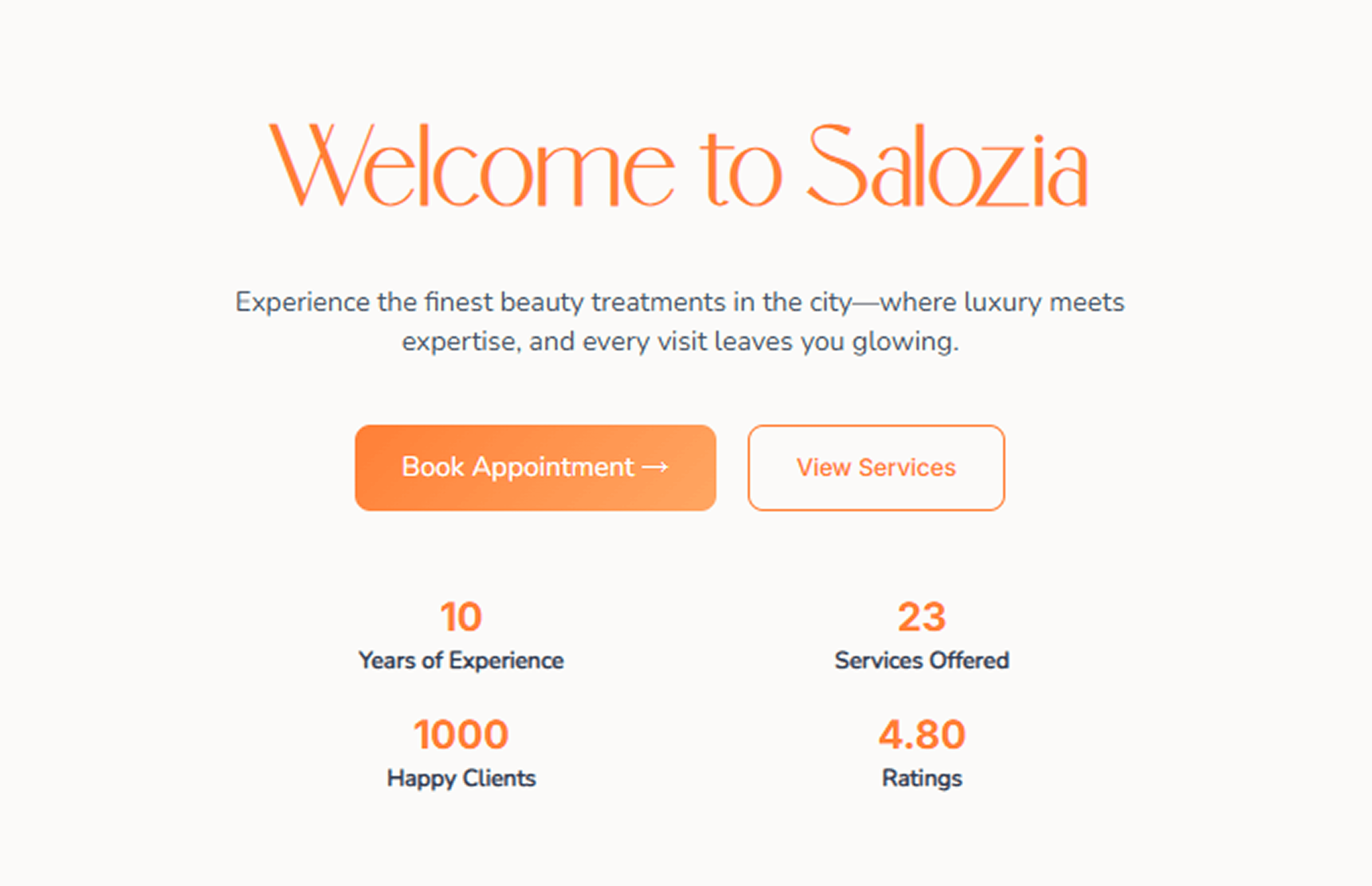 Customer Website